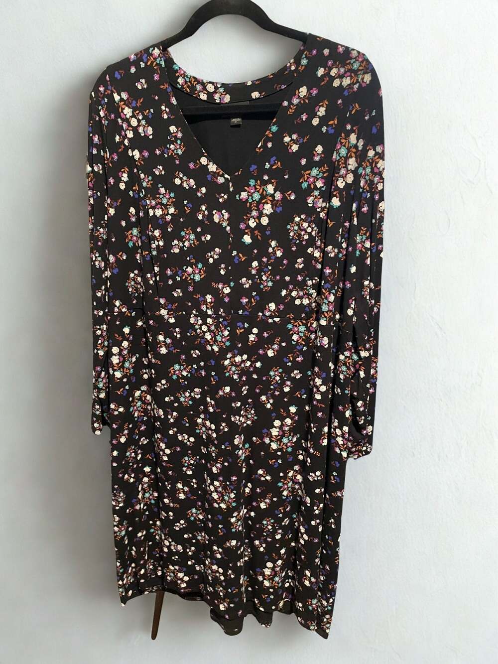 J. Jill- floral midi dress- size XL